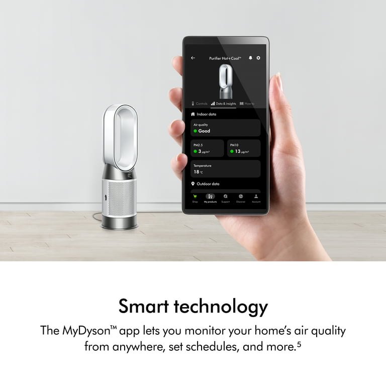 Dyson Purifier Hot+Cool HP1 | White | New - Walmart.com