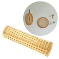 thumbnail image 2 of Natural Rattan Webbing Mesh DIY Manual Sheet Supplies for Baskets Furniture 45cm, 2 of 9