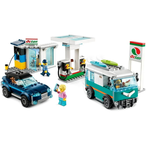 LEGO City Nitro Wheels Service Station 60257 Walmart