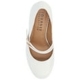 thumbnail image 5 of Journee Womens Windy Round Toe Block Heel Mary Jane Pumps, Widths Available, 5 of 10