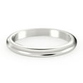 thumbnail image 3 of Comfort fit 2.5mm band width 10k White Gold wedding ring, 3 of 4