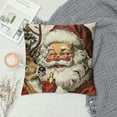 thumbnail image 2 of Christmas Pillow Covers Decorative Vintage Throw Pillow Covers Retro Farmhouse Decoration for Home, 2 of 5