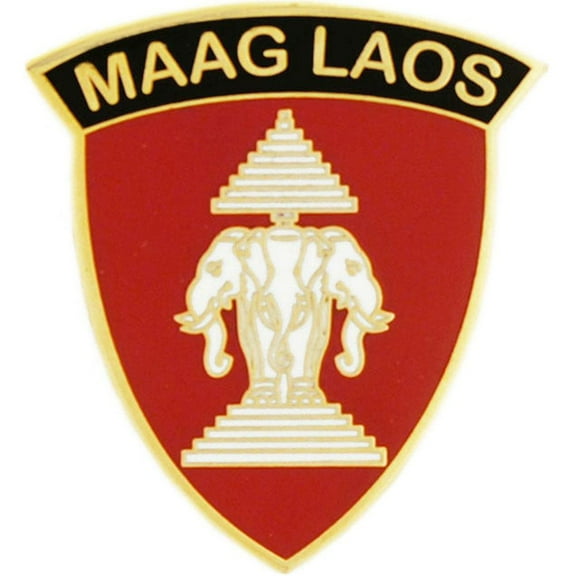 Eagle Emblems P14715 Pin - Vietnam, Maag Laos II - 1 in.