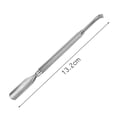 thumbnail image 4 of Miangastore 1PC Stainless Steel Dead Skin Pusher Double-end Nail Cuticle Exfoliating Scrub Cleaning Stick, 4 of 8