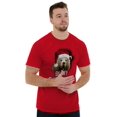 thumbnail image 5 of Funny Christmas Santa Bear Pun Men's Graphic T Shirt Tees Brisco Brands M, 5 of 6