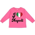 thumbnail image 3 of Inktastic I Heart Napoli Boys or Girls Long Sleeve Toddler T-Shirt, 3 of 5