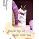 thumbnail image 3 of Taza de té con burbujas, vaso reutilizable de 560 ml con tapa y pajita para batidos, batidos y jugos, ideal para el hogar y la oficina (morado)., 3 of 5
