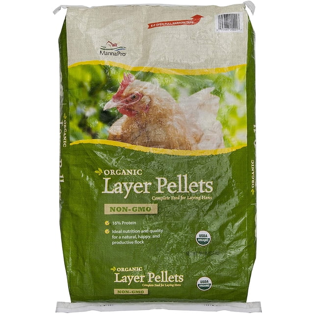 Alimento para Gallinas Manna Pro SPCGP2260314 Orgánico Nutritivo con Proteínas 14 kg Manna Pro SPCGP2260314
