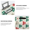 thumbnail image 3 of Uemuo Retro bows Printed Washable Luggage Cover - Fashion Suitcase Protector Fits 18-32 Inch Luggage-X-Large, 3 of 7