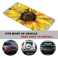thumbnail image 4 of Yellow Sunflower Rose License Plate,Beautiful Bouquet Bloom Flower Garden Oil Painting Car Front License Plates with 4 Holes, Metal Car Plate, Novelty License Plate, 6 * 12 inches, 4 of 14