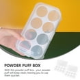 thumbnail image 2 of SHISUYAN Chic Makeup Sponge Organizer Dustproof for Daily Use 2Pcs 7.9x4.3in, 2 of 8