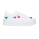 thumbnail image 1 of Tenis Mujer Blancos Con Plataforma y Corazones blanco 26 Incógnita 088D7U, 1 of 6