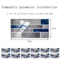 thumbnail image 3 of Autocollants de Carrelage en Cristal Autocollants au Sol Résistants à l'Usure, 3 of 4