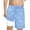 Sky Blue, variant on Summer Big Boys Swim Trunks Cartoon Print Swimming Swimsuit With Compression Liner High Waisted Loose Fit Casual Beach Bathing Suit Beige Youth Swimwear 14-16T