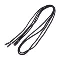 thumbnail image 1 of 2 piezas de cordón de nailon de repuesto para pantalones deportivos, chaquetas, cordón negro sol, 1 of 9