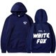 thumbnail image 1 of 2024 nuevo WHITEFOX letras delanteras y traseras estilo europeo y americano Sudadera con capucha serie invierno polar suelto, 1 of 5