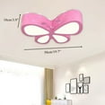 thumbnail image 6 of Modern Children Room Butterfly LED Ceiling Light Girls Bedroom Lamp Pink, 6 of 12