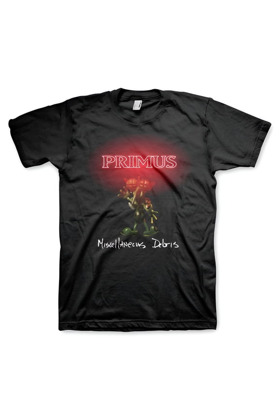 Primus Men's Miscellaneous Debris T-Shirt Black Small | Officially Licensed Merchandise