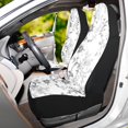 thumbnail image 6 of ALAZA Vintage Bloom Flower Car Seat Covers 2 PCs Universal Auto Front Seats Interior Protector, 6 of 7
