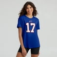 thumbnail image 4 of Women's Nike Josh Allen Royal Buffalo Bills Player Name & Number T-Shirt, 4 of 5