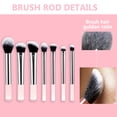 thumbnail image 5 of Makeup Brushes Set Synthetics Fiber Make Up Brush for Foundations Cream Powder Blusher Face Eyeshadow Make Up Brush Set, 5 of 18
