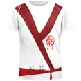 thumbnail image 1 of Halloween White Shadow Ninja Costume All Over Mens T Shirt, 1 of 2