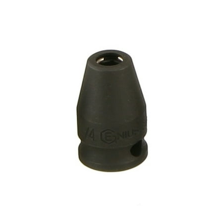 Genius Tools 1/2" Dr. 5/16" Hex Shank Impact Bit Holder, 38mmL (CR-Mo) - 463610