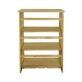 thumbnail image 6 of Yu Shan Soho Manhattan 4-Shelf Folding Bookcase 26" Wide - Natural, 6 of 7