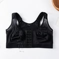 thumbnail image 2 of Womens Plus Size Bras Comfort Lightweight Front Open Wirefree Compression Bra Ladies Full Coverage Push up Bralettes, 2 of 5