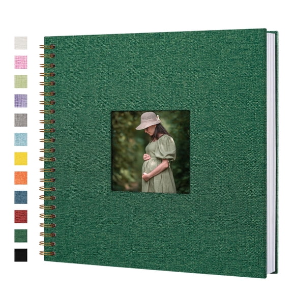 Álbum de recortes Yopih, 30 x 30 cm, tapa dura, 80 páginas