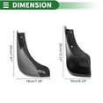thumbnail image 3 of Guardabarros de barro únicos para Infiniti G Series (Q50) 2010-2014 con accesorios de montaje, 3 of 6