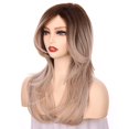 thumbnail image 4 of OneDor Full Head Beautiful Long Curly Wave Stunning Wig Charming Curly Costume Wigs with Fringe (RL19/23SS) …, 4 of 7