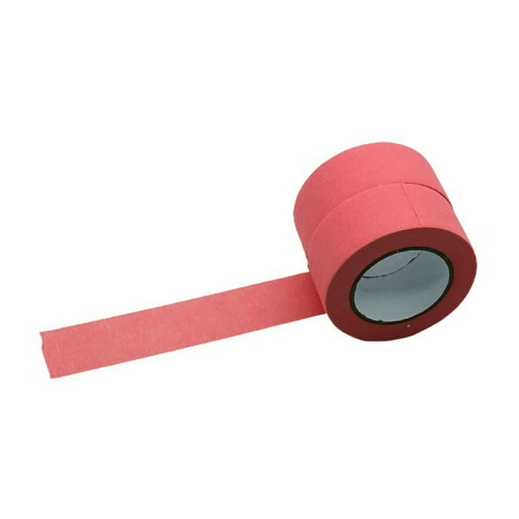 XmhyTop-A Colored Masking Tape,2 Rolls Pack 1"X14 Yard, Colorful Paper Tape for Painting, Arts Crafts DIY, Teaching SuppliesTape-Pink