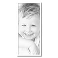 thumbnail image 2 of ArtToFrames 14" x 32" Contemporary White Picture Frame, 14x32 inch White Wood Poster Frame (WOM-4164), 2 of 8