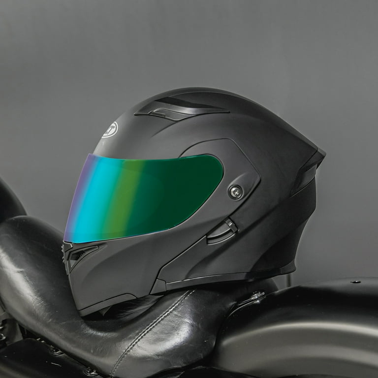 Helmet Adult Full Face Dual Visor Flip Up Motorcycle Helmet