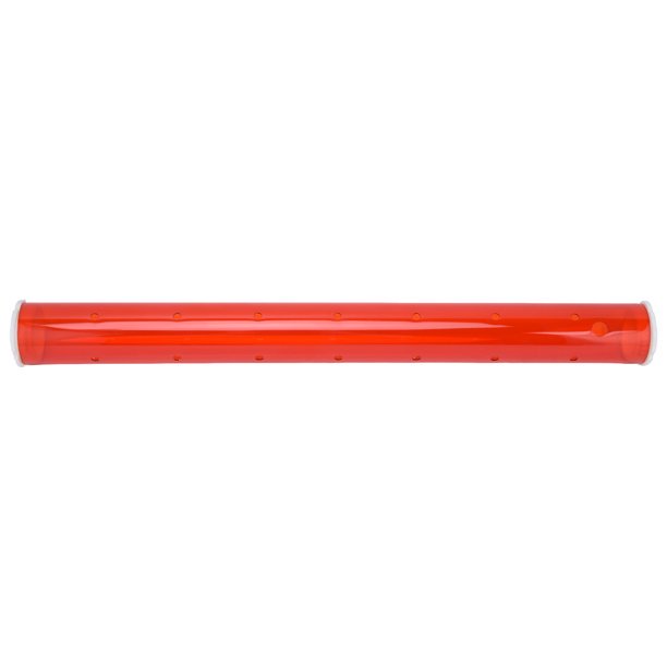 Bird Feeder Tube, Long Pipe Bird Feeder Durable Red Exquisite With Lid For Garden For Courtyard