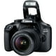 Canon EOS 4000D / Rebel T100 DSLR Appareil Photo 18MP avec Objectif Zoom 18-55mm EF-S + Carte Mémoire SanDisk 32 Go + Trépied + Pack d'Accessoires ZeeTech – image 4 sur 8