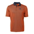 thumbnail image 2 of Men's-Cutter & Buck  Orange/Navy Syracuse Orange DryTec Virtue Eco Pique Recycled Polo, 2 of 3