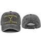 thumbnail image 5 of Gold thread embroidered baseball cap braided old baseball cap ponytail hat yellowstone sun visor peaked cap, 5 of 5