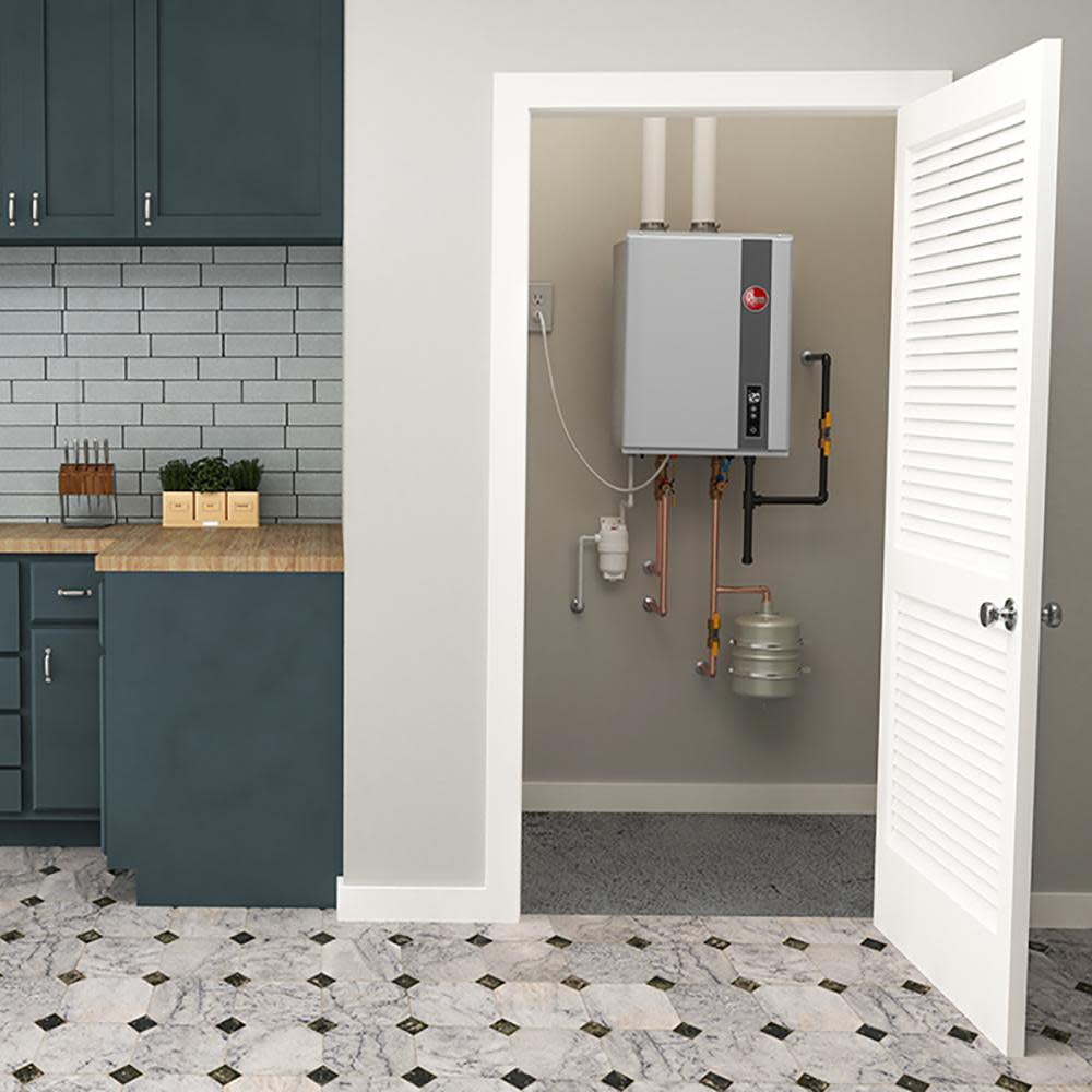 Rheem RTGH-95DVELP-3 Rheem Rtgh Series 9.5 GPM 199,900 BTU 120 Volt Residential Indoor