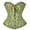 Green, variant on SAYFUT Women's Fashion Jacquard Pattern Lace Body Shaper Waist Training Overbust Corset Bustier Size S-6XL