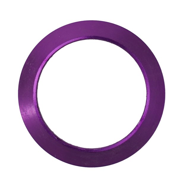 Coloured Aluminium Alloy Winding Checks Trim Ring for Rod Building & Repair Part Purple