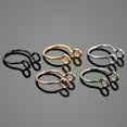 thumbnail image 2 of Fake Septum Ring Nose Non Pierced Cuff Silver Gold Jewelry Fake Faux Piercing NEW, 2 of 7