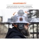 thumbnail image 5 of Orejeras Ergodyne Standard NRR 26dB para casco gris, 5 of 6
