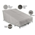 thumbnail image 4 of Covermates Ultima Double Chaise Lounge Cover – Heavy-Duty All-Weather 600D Polyester Outdoor Furniture Protection with Mesh Vents, Drawcord Hem, Buckle Straps, 4 of 8