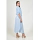 thumbnail image 3 of Vestido largo a rayas Roman Fashion /Juvenil, 1765-1 (Azul cielo) azul cielo M, 3 of 5