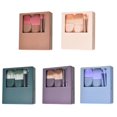 thumbnail image 2 of Easy-taken Travel Makeup Brush Set, 5pcs Mini Complete Function Cosmetic Brushes Kit (5pcs With Mirror),jxlgv, 2 of 5