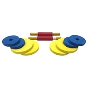 Redmon Toy Sports Equipment with Bars Discs, Multi Color, 2.5 lb, 4.50 x 5.81 x 11.00 Inches