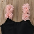 thumbnail image 5 of Hirigin Kids Toddler Baby Girl One Piece Swimsuit 2T 3T 4T 5T 6T 7T Flower Shoulder Straps Ruffled Bathing Suit Swimwear, 5 of 7
