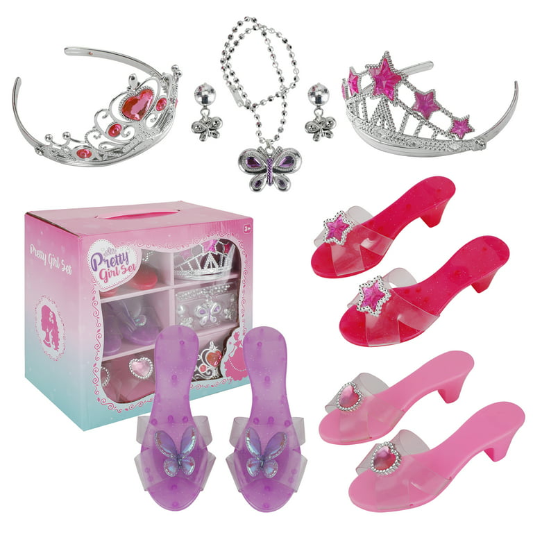 Gift Set For Girl Jewelry Making Kit Pretend Play Toy 5 6 7 8 9 10 11++  Year Old